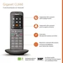 Gigaset CL 660 Duo Téléphone Fixe Sans Fil Anthracite - Écran Couleur 2.4" Rétroéclairé, Répertoire 400 Contacts, Interface USB