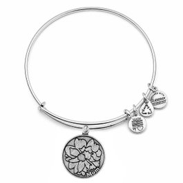 Alex And Ani Pulsera MOM Gris