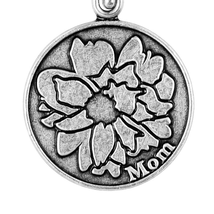 Alex And Ani Pulsera MOM Gris