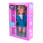 Nancy Colección Nac64000 - Poupée Punk avec Look Denim, Cheveux Crépés et Veste Oversize, Réédition Année 1989
