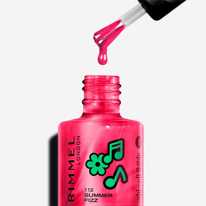 Rimmel London Vernis à ongles SUPER GEL #112-Summer Frizz 12 ml Rimmel London Vernis à ongles SUPER GEL #112-Summer Frizz 12 ml