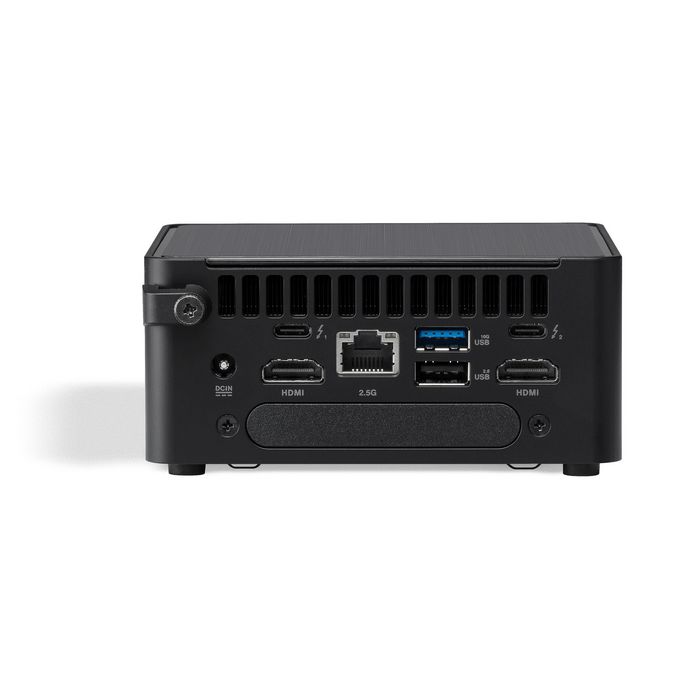 ASUS NUC 14 Pro Mini PC - Processeur Intel Core Ultra 3 100U, Intel Graphics, 2 x DDR5 SO-DIMM, Wi-Fi 6E AX211, Bluetooth 5.3, LAN 2.5G, Conception Sans Outil ASUS NUC 14 Pro Mini PC - Processeur Intel Core Ultra 3 100U, Intel Graphics, 2 x DDR5 SO-DIMM, Wi-Fi 6E AX211, Bluetooth 5.3, LAN 2.5G, Conception Sans Outil