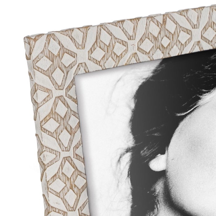 BigBuy Home Cadre photo Blanc Beige Polyrésine 20,3 x 2,3 x 25,4 cm BigBuy Home Cadre photo Blanc Beige Polyrésine 20,3 x 2,3 x 25,4 cm