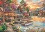 Puzzle Schmidt 1000 Pièces - Chuck Pinson - Paysage en Or du Soir - Multicolore - Pour Adultes et Adolescents à partir de 12 Ans