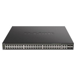 D-Link DGS-2000-52MP Switch Gigabit 48 ports PoE+ 4 SFP L2/L3 Géré QoS