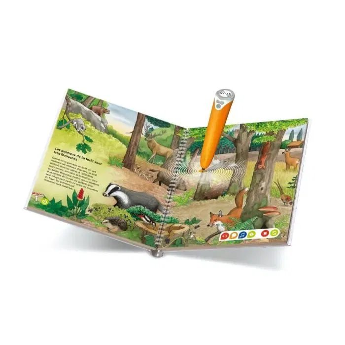 Ravensburger tiptoi Livre interactif Le grand imagier des animaux - Jeu éducatif sans écran pour enfants dès 4 ans - Réf. 13099000