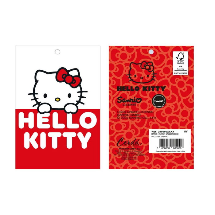 Pyjama Enfant Hello Kitty Blanc S