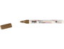 Kreul Rotulador pour textile marron pointe de balle 1-2mm