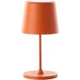 Brilliant Lampe à Poser Extérieur LED Rechargeable USB 2W Orange IP44 Dimmable - 310lm 3000K - Métal et Plastique