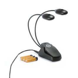 K&M 12270 Music Stand Light Twin Head