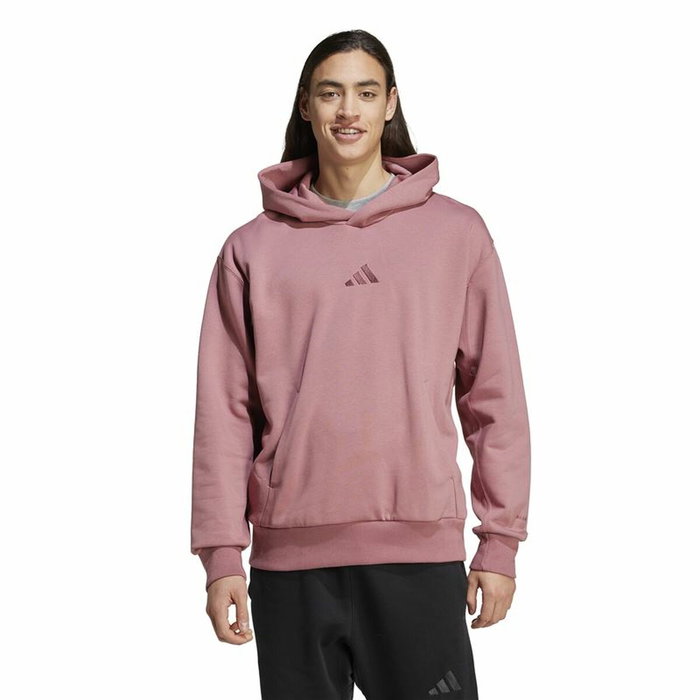 Sweat à capuche homme Adidas All Szn Fleece Hoodie Rose