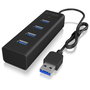 Icy IB-HUB1409-U3 Hub USB 3.0 à 4 ports USB-A
