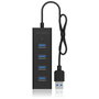 Icy IB-HUB1409-U3 Hub USB 3.0 à 4 ports USB-A