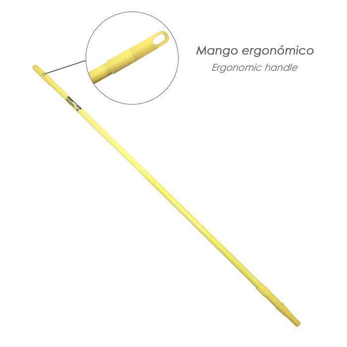 WOLFPACK LINEA PROFESIONAL Manche Métallique Extensible Multiuso 4 Mètres WOLFPACK LINEA PROFESIONAL Manche Métallique Extensible Multiuso 4 Mètres