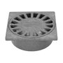 ABRISA Sumidero Sifónico PVC 15x15 cm, sortie Ø 75/50 mm