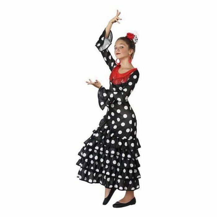 BigBuy Carnival Déguisement Flamenca Sévillane Noir pour Enfant BigBuy Carnival Déguisement Flamenca Sévillane Noir pour Enfant