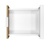 Phoenix Artisan Caisson de Bureau Blanc avec Tiroirs Verrouillables 40x52x54.5 cm