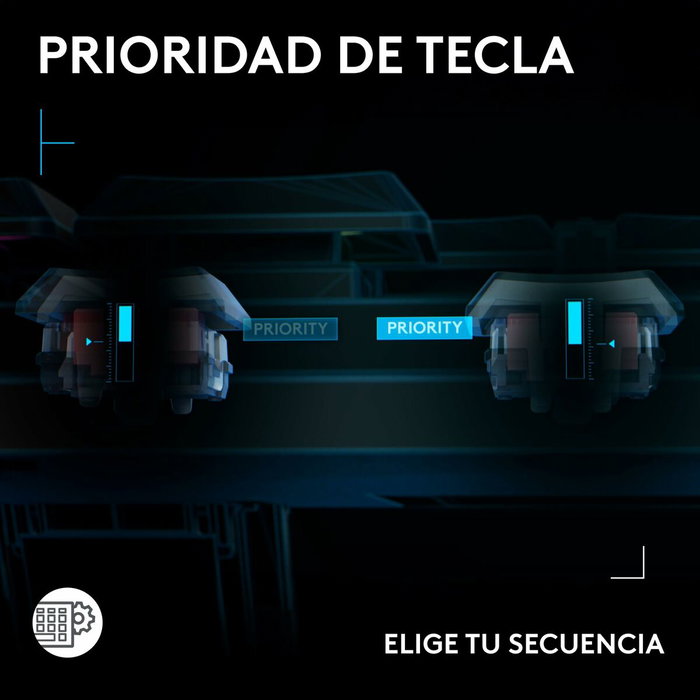 clavier et souris Logitech 920-013857 Noir Espagnol Qwerty