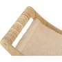 Zolux Boréal Chaise longue hamac pour chat avec griffoir sisal intégré - Accessoire repos 2 en 1 en MDF FSC, Beige (L58 x P30 x H25 cm)