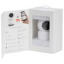 Be Mix Caméra de surveillance Full HD 1080p avec rotation 355°