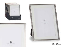 Giftdecor Porte-photos Acier Argenté 13x18 cm (Set de 24)