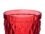 VIVALTO VASO DIAMANTE ROJO 250 ML