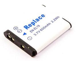 CoreParts Batterie 3.7V 700mAh pour Nikon COOLPIX