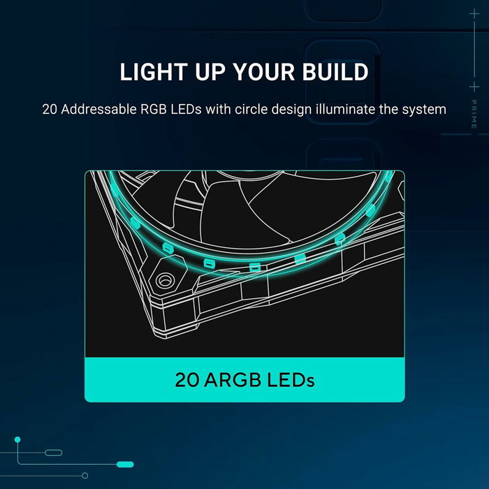 Ventillateur de cabine Asus 90DA00L3-B09020 Ø 12 cm (3 Unités)