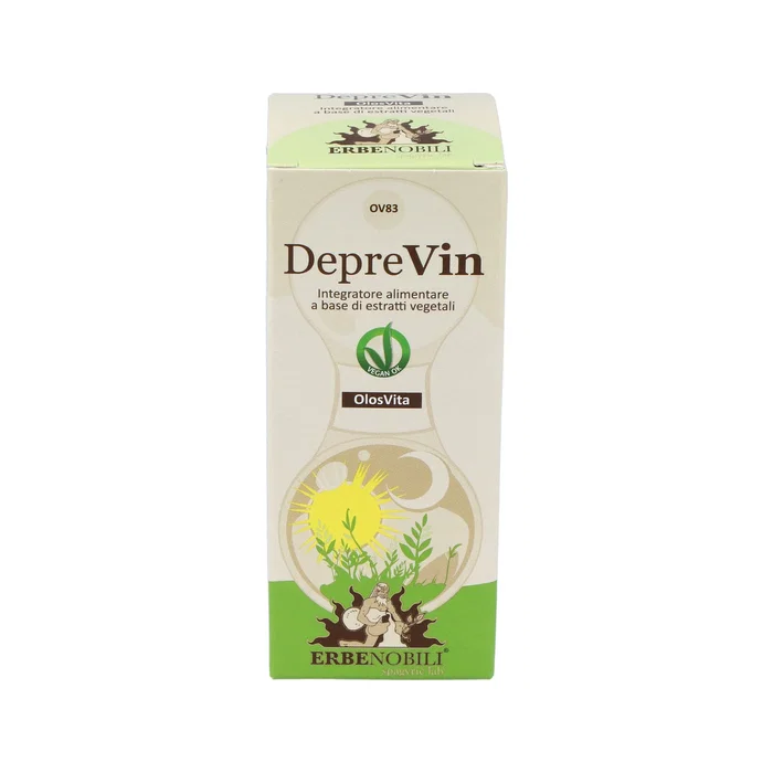 Erbenobili Deprevin Olosvita Apatia 50Ml - Remède naturel pour l'humeur et l'apatie Erbenobili Deprevin Olosvita Apatia 50Ml - Remède naturel pour l'humeur et l'apatie