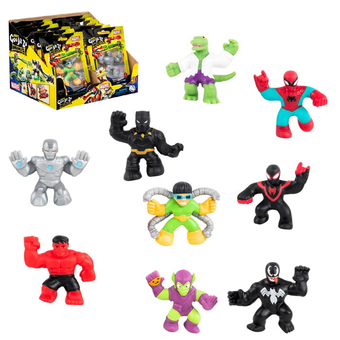Bandai Figurines Minis Marvel Goo Jit Zu Co41380 - Licence Goo Jit Zu - Pour Enfants Dès 4 Ans Bandai Figurines Minis Marvel Goo Jit Zu Co41380 - Licence Goo Jit Zu - Pour Enfants Dès 4 Ans