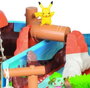 Jazwares Playset Pokémon Désert Transformable avec Figurine, Zone de Bataille et Mochila