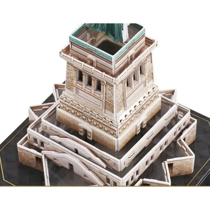 Explora Puzzle 3D Lumineux à Construire Statue de la Liberté - Jeu de Construction 79 Pièces - A Partir de 8 Ans