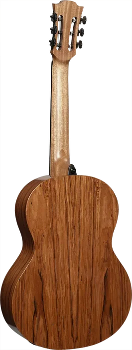 LAG Guitare Classique Nylon Blue Wave 2 - Électroacoustique, Table Cèdre Massif, Fond Palissandre, 4/4