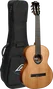LAG Guitare Classique Nylon Blue Wave 2 - Électroacoustique, Table Cèdre Massif, Fond Palissandre, 4/4