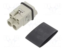 HARTING Insert de contact mâle HDC Han Q, 3 broches, 40A, 830V