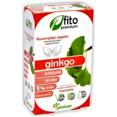 PINISAN Fito Premium Ginkgo Biloba 30 Gélules - Complément Alimentaire Mémoire et Circulation PINISAN Fito Premium Ginkgo Biloba 30 Gélules - Complément Alimentaire Mémoire et Circulation
