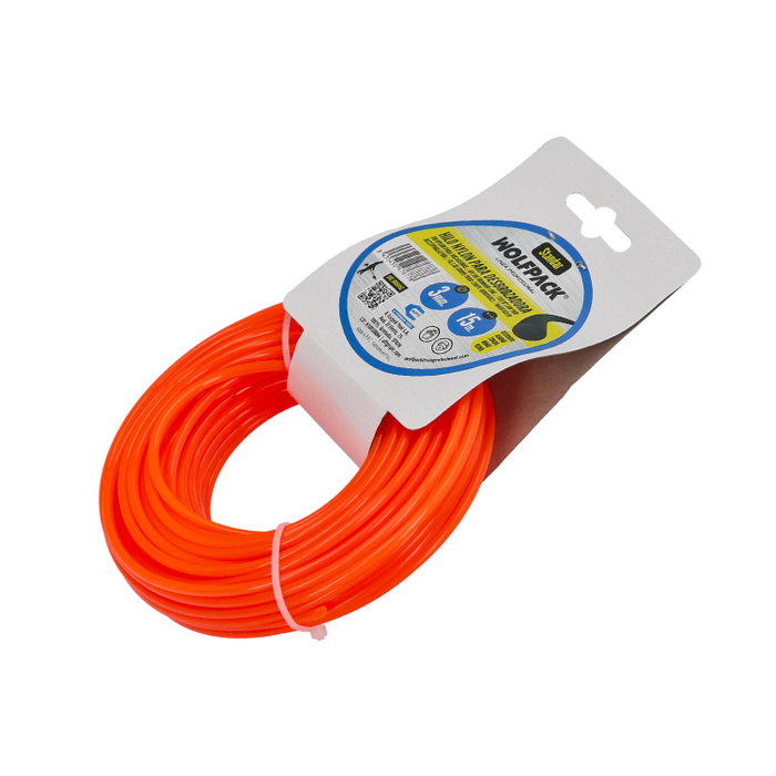 WOLFPACK LINEA PROFESIONAL Fil de Nylon Rond 3,0 mm (Rouleau 15 m)