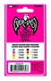 Ernie Ball Everlast Médiators Roses 0,60 mm - 12 unités