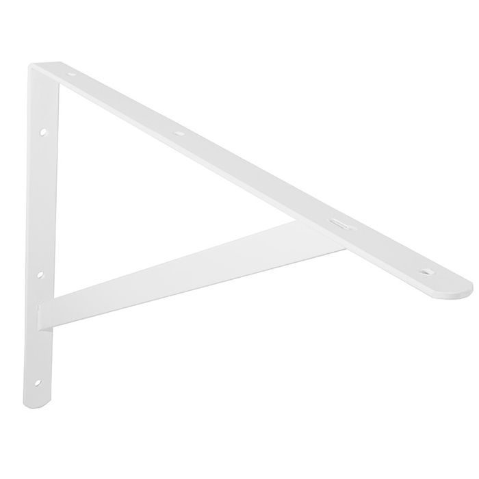 HERRAJES ALK Escuadra Refuerzo Dory Finitions Noir, Blanc et Gris Finition Blanche Largeur Externe 500 HERRAJES ALK Escuadra Refuerzo Dory Finitions Noir, Blanc et Gris Finition Blanche Largeur Externe 500