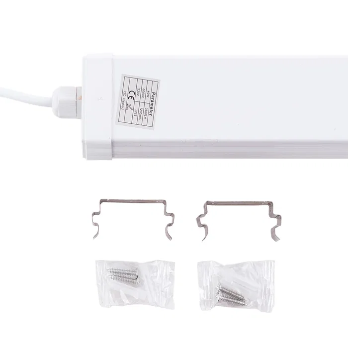HO Projecteur LED étanche 40W 3600lm 4000K 120cm IP65 50000h capteur micro-ondes [HO-WP-40W-1200-W]