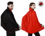 Cape de vampire réversible rouge/noir pour enfant 80 cm