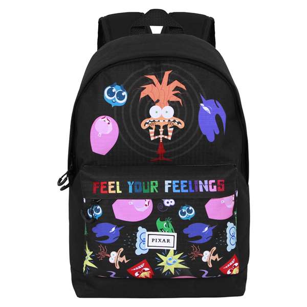 Karactermania Sac à dos HS FAN 2.2 Del Revés 2 / Inside Out 2 Feeling - Urbain, compartiment principal, matériau Ripstop - 31 x 18 x 44 cm
