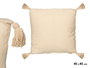 GIFTDECOR Coussin Ever Rayas Beige 45x45cm
