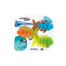 Bestway Set de Plongée 3 Pièces Poissons Couleurs Assorties +3 Ans Piscine et Plage 26029