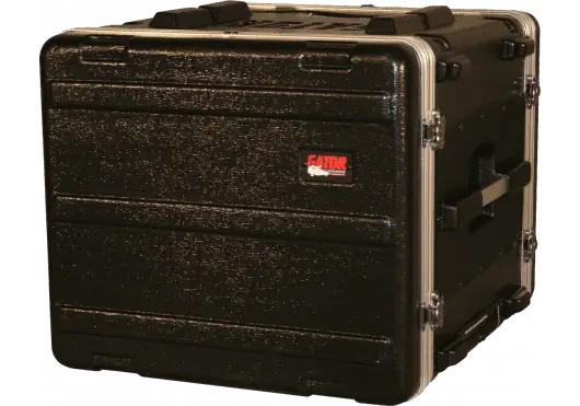 Gator Rack audio 8U avec roues - Noir Gator Rack audio 8U avec roues - Noir