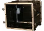 Gator Rack audio 8U avec roues - Noir
