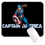 ERT GROUP Tapis de souris gamer Marvel Captain America avec surface anti-dérapante, 22x18 cm