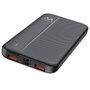 Ewent EW1161 Powerbank Slim 10000mAh 22.5W PD QC Charge rapide 3 ports USB-C USB-A