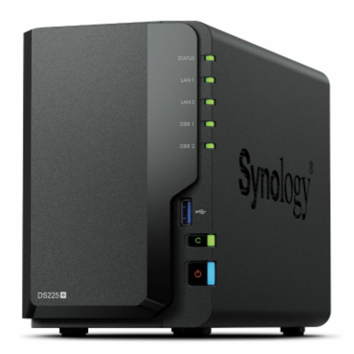 Synology DS225+ Serveur NAS 2 Baies Noir Synology DS225+ Serveur NAS 2 Baies Noir