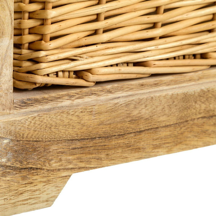 BigBuy Home Caisson à Tiroirs COUNTRY Naturel 40 x 29 x 41 cm